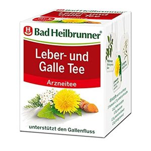 Lebertee Bad Heilbrunner Leber- und Galle Tee, 6er Pack