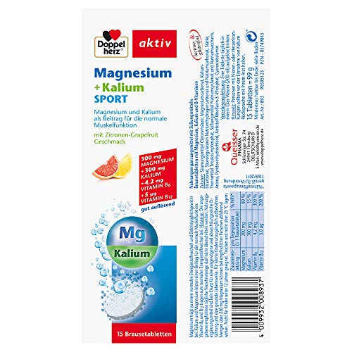 Magnesium-Brausetabletten Doppelherz Magnesium + Kalium