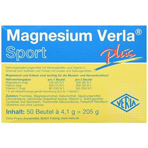 Magnesium-Brausetabletten Magnesium Verla plus, grapefruit