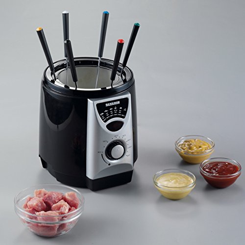 Mini-Fritteuse SEVERIN FR 2408 2-in-1, Fritteuse/Fondue, 840 W