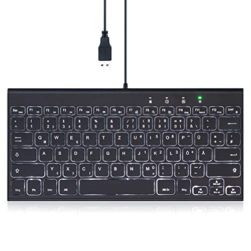 Die beste mini tastatur perixx periboard 429 de kleine tastatur mit kabel Bestsleller kaufen