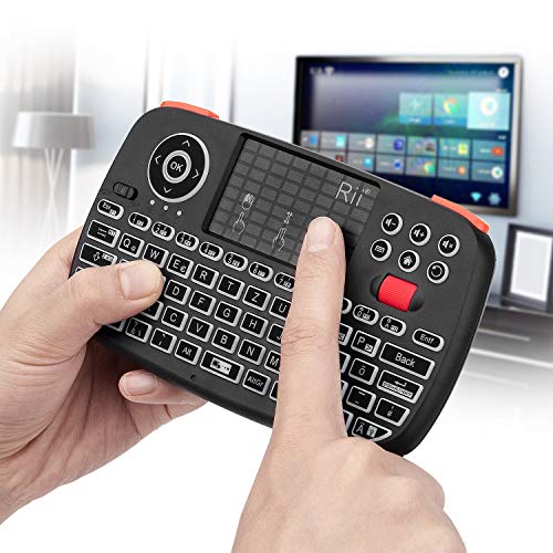 Mini-Tastatur Rii Bluetooth Tastatur mit Touchpad, Bluetooth 4.0