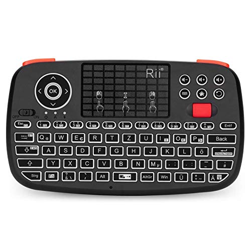 Die beste mini tastatur rii bluetooth tastatur mit touchpad bluetooth 4 0 Bestsleller kaufen