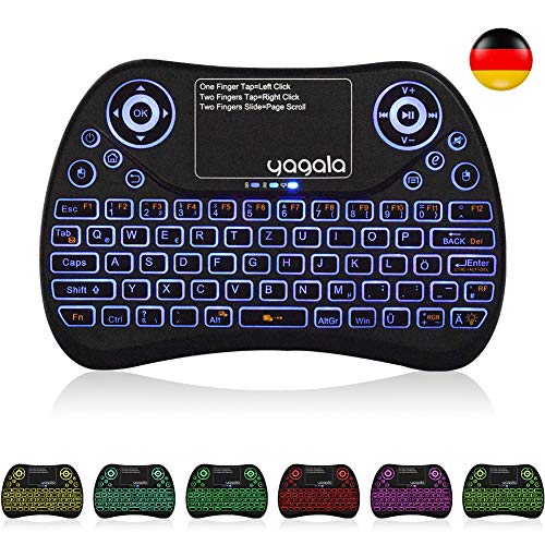 Die beste mini tastatur yagala mini tastatur wireless mit touchpad Bestsleller kaufen