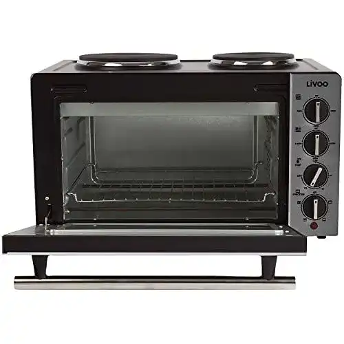 Minibackofen mit Kochplatten Livoo feel good moments, 30 Liter