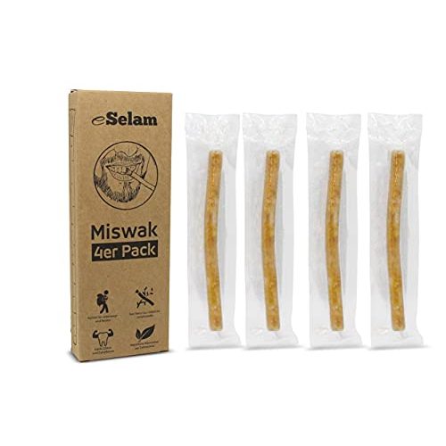 Miswak eSelam 4x Premium, Siwak, Naturzahnbürste