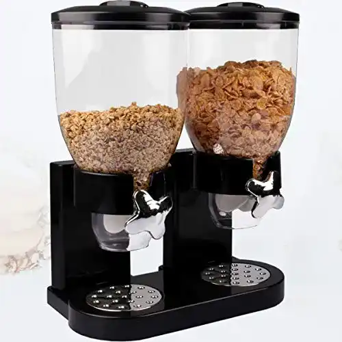 Müslispender Stimo Doppel Spender für Müsli Cornflakes