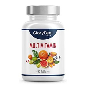 Multivitamin-Tabletten gloryfeel Multivitamin hochdosiert, 450 Tabl.