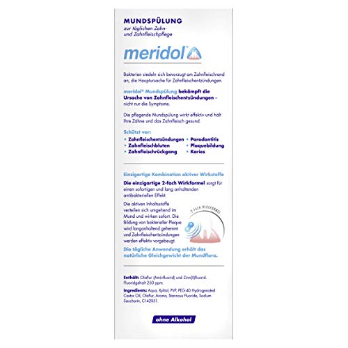 Mundspülung Meridol, 3er Pack (3 x 400 ml)