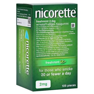 Nikotinkaugummi kohlpharma GmbH nicorette freshmint 2 mg
