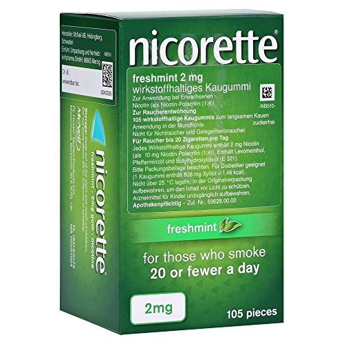Die beste nikotinkaugummi kohlpharma gmbh nicorette freshmint 2 mg Bestsleller kaufen