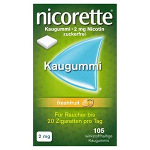 Nikotinkaugummi Nicorette Kaugummi 2mg freshfruit