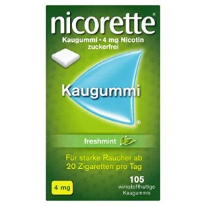 Nikotinkaugummi Nicorette Kaugummi 4mg freshmint