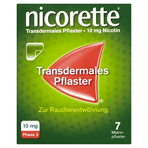 Nikotinpflaster Nicorette Pflaster mit 10 mg Nikotin