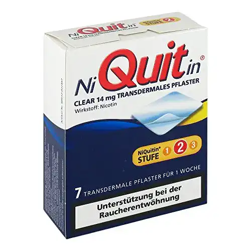 Nikotinpflaster Omega Pharma Deutschland GmbH NIQUITIN Clear