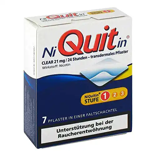 Nikotinpflaster Omega Pharma Deutschland GmbH NIQUITIN Clear