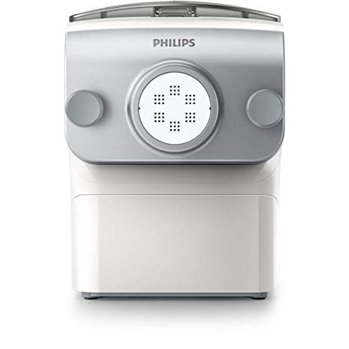Nudelmaschine Philips HR2375/05, 600 g, 4 Nudelsorten, grau
