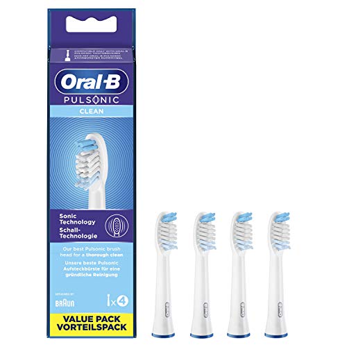 Oral-B Aufsteckbürsten Oral-B Pulsonic Clean, 4 Stück