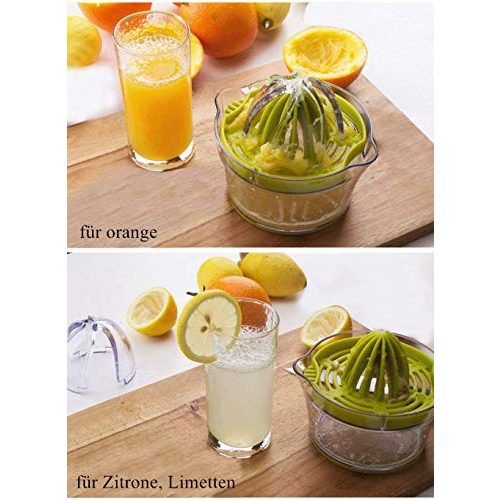 Orangenpressen iheyfill Zitronenpresse 4 in 1 Orangenpresse
