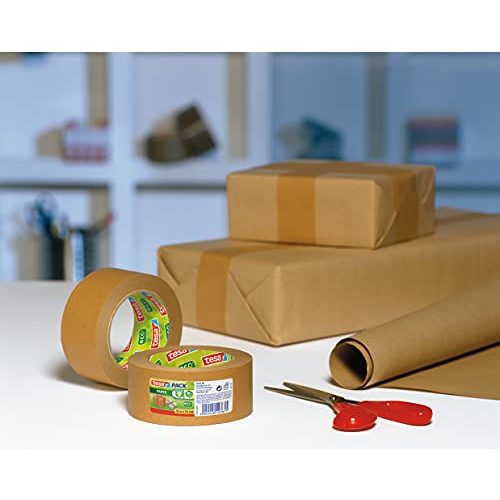Paketklebeband tesa pack Paper ecoLogo, 50 m x 50 mm