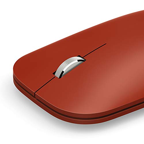 PC-Maus Microsoft Surface Mobile Mouse Mohnrot