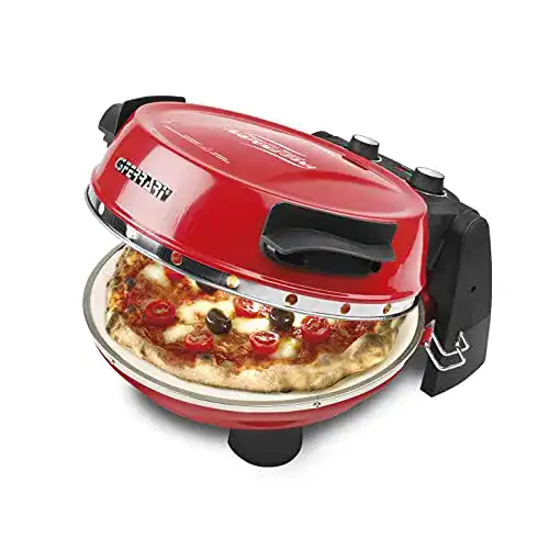 Pizzaofen G3Ferrari elektrischer Napoletana, mit Naturstein