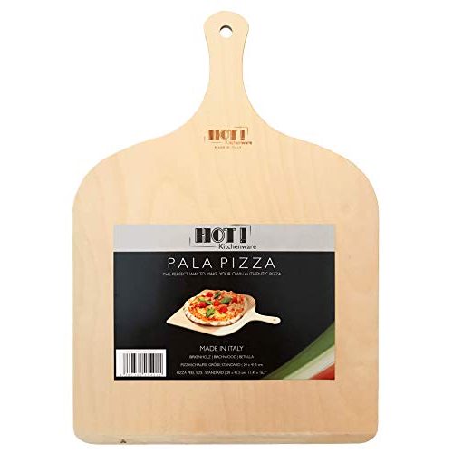 Die beste pizzaschaufel hot kitchenware aus birkenholz 29x415cm Bestsleller kaufen