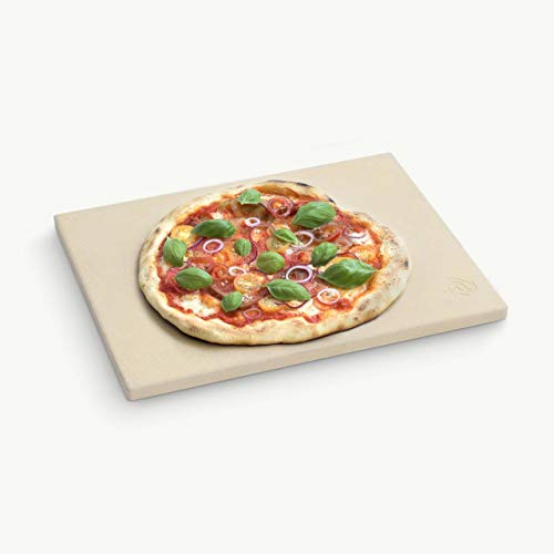 Pizzastein BURNHARD, aus Cordierit, rechteckig, 38 x 30 x 1.5 cm