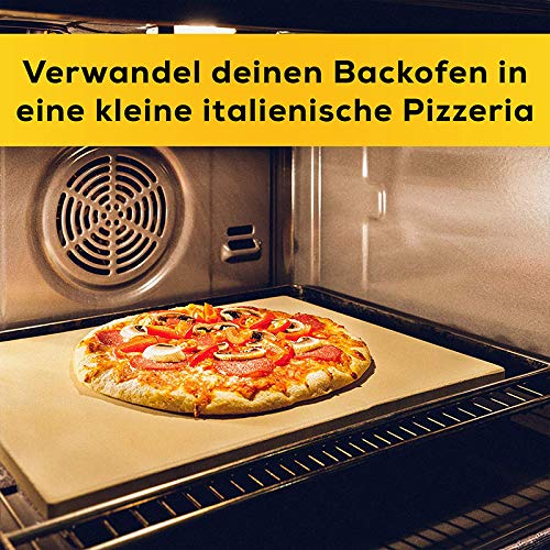 Pizzastein GARCON für Backofen und Gasgrill, 3er Set