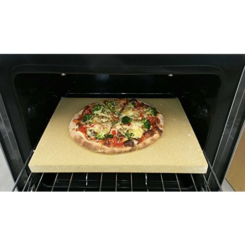 Pizzastein hs-kamine Pizzaplatte Steinofen 40x30x3cm