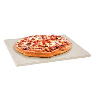 Pizzastein LEVIVO für Backofen & Grill, hitzebeständiges Cordierit