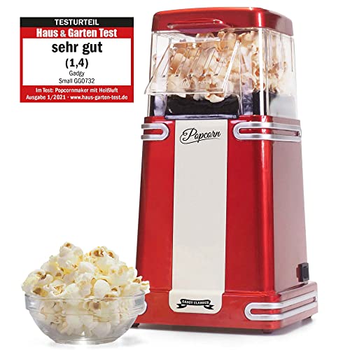 Die beste popcornmaschine gadgy heissluft retro popcorn maker Bestsleller kaufen
