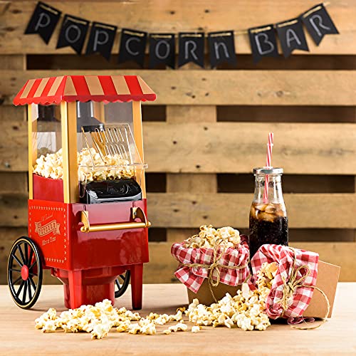 Popcornmaschine Gadgy Popcorn Maschine, Retro, Heissluft