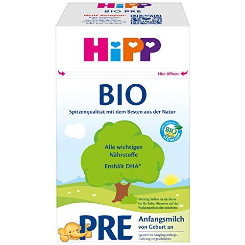 Die beste pre nahrung hipp bio milchnahrung pre 4 x 600 g Bestsleller kaufen