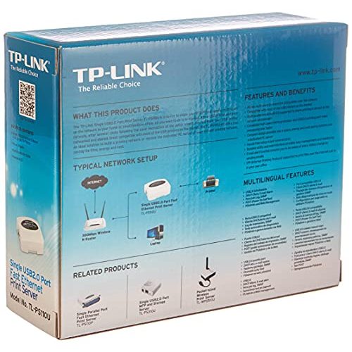 Printserver TP-Link TL-PS-110U Netzwerk Ethernet Print Server