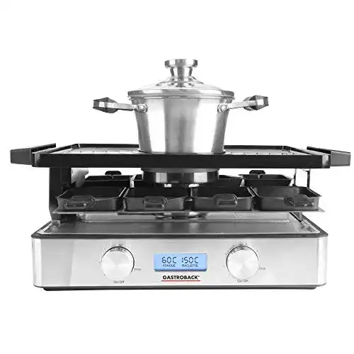 Raclette-Fondue-Set GASTROBACK 42562, Advanced Plus
