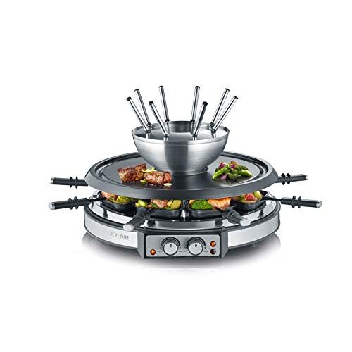 Die beste raclette fondue set severin rg 2348 inkl fondue topf Bestsleller kaufen