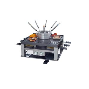 Raclette-Fondue-Set Solis Grill 3 in 1, Raclette + Tischgrill