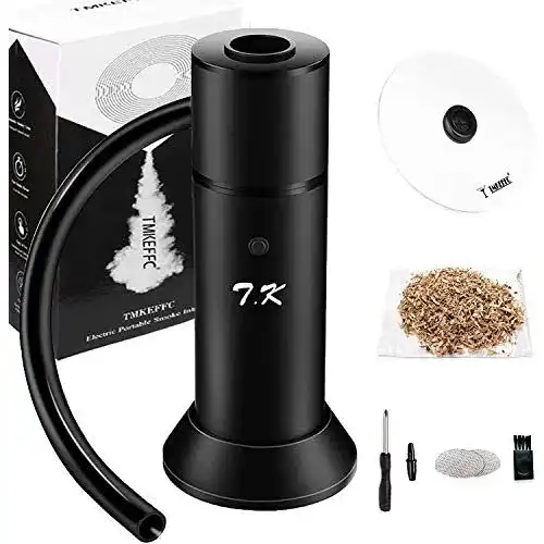 Räucherpistole TMKEFFC, Kostenlos 1 Holzstaubproben