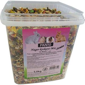 Rattenfutter Panto Nagerfutter, Nager-Krokant-Mix Premium 3 kg