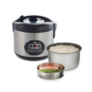 Reiskocher Solis und Dampfgarer für 6 Tassen Reis, Timer