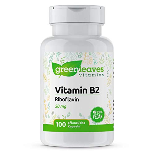 Die beste riboflavin greenleaves vitamins vitamin b2 100 kapseln 50 mg Bestsleller kaufen
