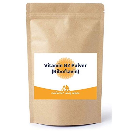 Die beste riboflavin natuerlich lang leben vitamin b2 pulver 30 g Bestsleller kaufen