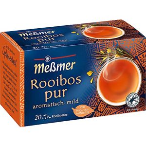 Rooibos-Tee Meßmer Rooibos pur Tee, 20 Teebeutel, Vegan