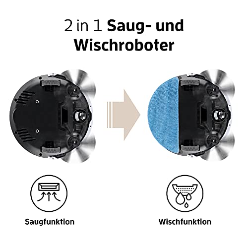 Saug-Wisch-Roboter ZACO V5x Saugroboter mit Wischfunktion