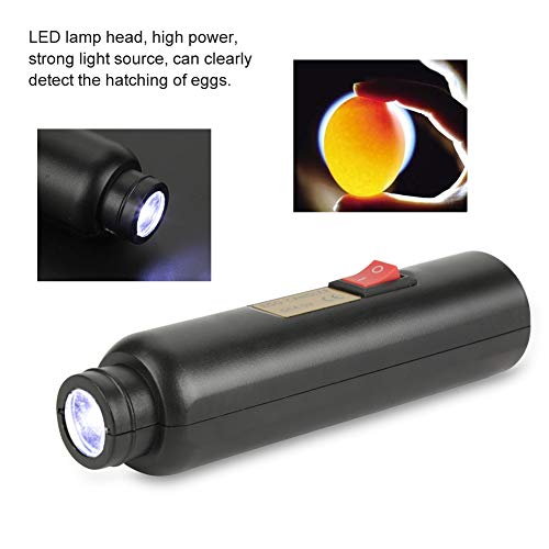 Schierlampe Fydun LED Light Egg Tester, Batteriebetriebenes LED