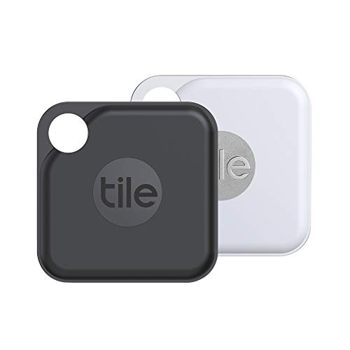 Schlüsselfinder Tile Pro (2020) Bluetooth, 2er Pack, 120m
