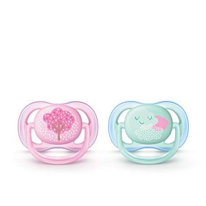 Pacifier Philips Avent SCF343/20 Ultra Air, 0-6, pink