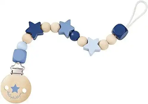 Schnullerkette Selecta 64014 Sternchenglück, bellybutton, 21 cm