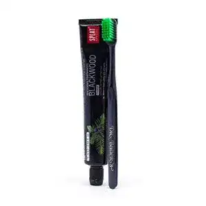 Schwarze Zahnpasta SPLAT Blackwood Whitening Zahnpasta 75ml